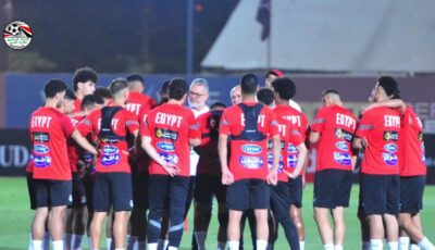 المنتخب الأوليمبي يبدأ رحلة “لوس أنجلوس” بقياسات ومحاضرات نفسية
