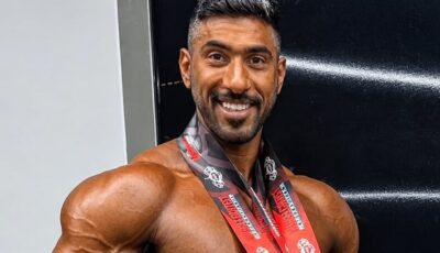 هدفي لقب بطل العالم في كمال الأجسام