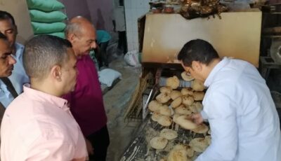 ضبط صاحب مخبز استولى على 16 جوال دقيق بلدى مدعم بالغربية