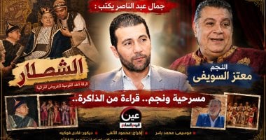 جمال عبد الناصر يكتب: قراءة لمسرحية وحكاية لنجم.. «الشطار» ومعتز السويفي