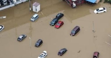 مصرع 6 أشخاص وقطع الكهرباء بسبب أمطار غير مسبوقة فى اليابان.. فيديو