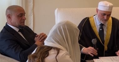 شاهد.. زفاف روبرتو كارلوس على وكيلة لاعبين مغربية لبنانية