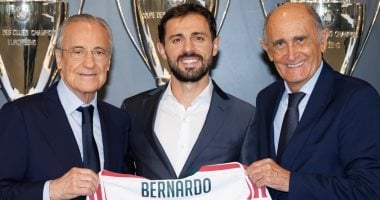 ريال مدريد يقدم برناردو سيلفا رسميًا.. والبرتغالي: حان وقت حصد الألقاب