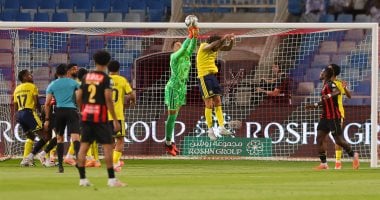 برباعية.. النصر يكتسح الرياض بمشاركة تريزيجيه
