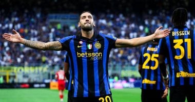 شاهد.. صاروخ كالهانوغلو يفتتح أهداف الدورى الإيطالى لموسم 2026-2027