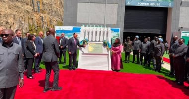 مدبولى يشارك رئيسة تنزانيا في جولة تفقدية وإزاحة الستار لتدشين سد جوليوس نيريري