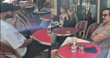 وليد الركراكي يتصدر التريند بعد ظهوره مع أمير قطر فى باريس.. فيديو