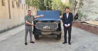 بـ250 ألف جنيه.. شاب مصري يصنع عربية عصرية “مش هتوديها لميكانيكى أبدا”.. فيديو