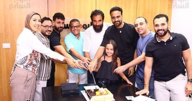 اليوم السابع يكرم فريق عمل مسرحية متولى وشفيقة.. صور