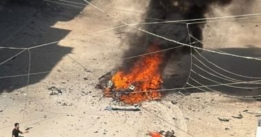 3 شهداء فى غارة إسرائيلية استهدفت سيارة فى تل الهوا غرب غزة