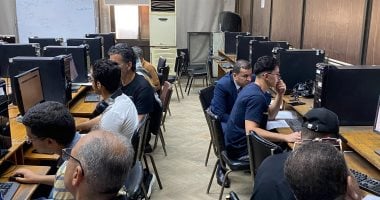 تنسيق المرحلة الثالثة.. إقبال طلابى على معامل هندسة القاهرة لتسجيل الرغبات