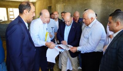 وزير العمل ومحافظ مطروح يتفقدان المراحل النهائية لإنشاء مكتب الضبعة