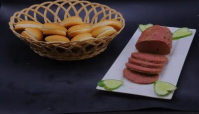 عشان المدرسة ..طريقة عمل لانشون اللحمة في البيت
