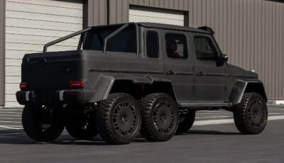 100 نسخة .. مرسيدس G-Class بقوة 577 حصان وتصميم سداسي العجلات