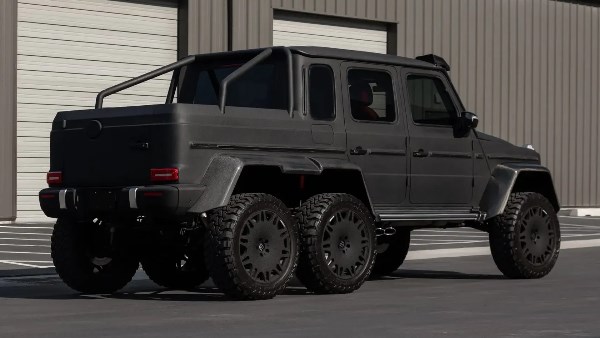 100 نسخة .. مرسيدس G-Class بقوة 577 حصان وتصميم سداسي العجلات