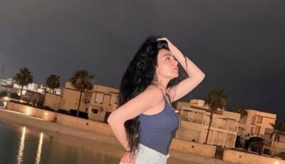 ميريهان حسين تخطف الأنظار على البحر