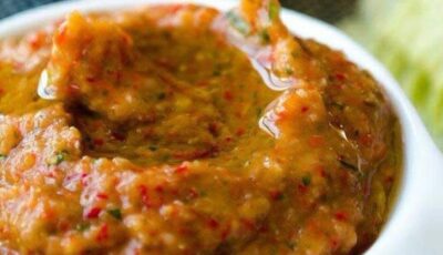 طريقة عمل البابا غنوج بالوصفة الأصلية