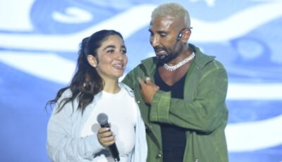 أحمد سعد يغني كدا كدا مع ابنته جودي في حفل الساحل الشمالي