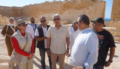 «المقبرة العظمى لأوزيريس».. وزير السياحة يتفقد أعمال بعثة «تابوزيريس ماجنا»