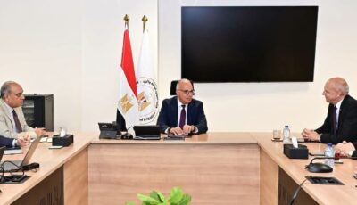 وزير الري يبحث تعزيز مكانة مصر كمركز إقليمي للحوار في المياه والبيئة