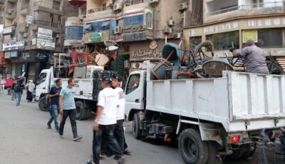 حي بولاق الدكرور يكثف جهود التطوير والنظافة ويرفع الإشغالات