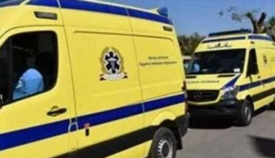 بالأسماء.. إصابة 6 أشخاص في انقلاب ميكروباص بصحراوي المنيا