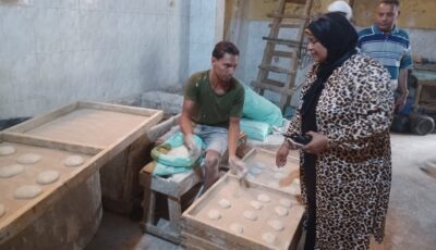 ضبط أصحاب 3 مخابز استولوا على 21 جوال دقيق مدعما بالغربية