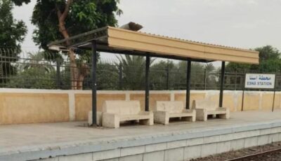 بتر في الساق.. إصابة مواطن بعد اصطدام قطار به داخل محطة إسنا