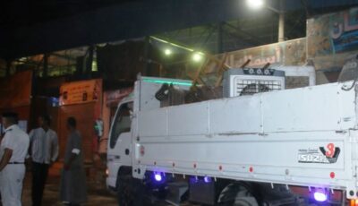 فى أسوان.. تكثيف حملات رفع الإشغالات والتحفظ على 39 مضبوطا و15 شخصا من الجنسيات غير المصرية