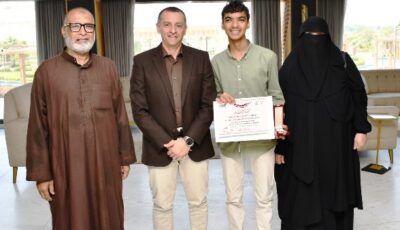 محافظ أسوان يكرم أوائل الشهادات العامة تقديراً لتفوقهم ودعماً لمسيرة التعليم