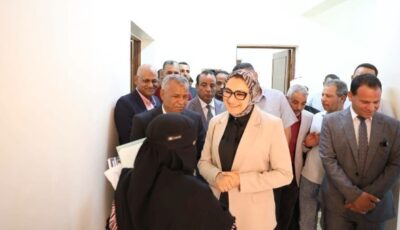 المحافظ تتابع تجهيزات مكتب توثيق بلاط النموذجي.. وتتابع أعمال رفع قدرة محطة محولات بلاط