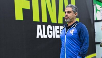 معتمد جمال يحفز لاعبي الزمالك قبل مواجهة بتروجت