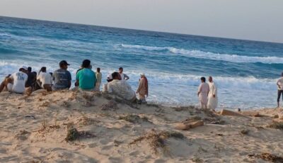 ارتفاع الأمواج.. غلق 3 شواطئ بمرسى مطروح وتحذيرات للمصطافين