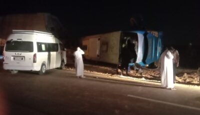 تقديم الرعاية الطبية والعلاجية العاجلة لمصابي حادث محور الضبعة روض الفرج