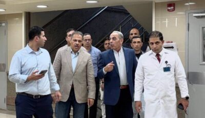 محافظا الإسماعيلية والشرقية يتوجهان للمجمع الطبي بالإسماعيلية للاطمئنان على باقي مُصابي حادث طريق الدواويس