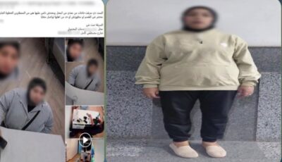 الكاميرا صورتها.. القبض على سيدة سرقت سماعة من داخل محل موبايلات بالدقهلية