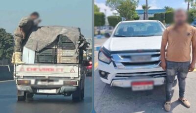 الحمولة مش مربوطة.. القبض على سائق سيارة نقل بالإسكندرية