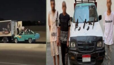سرقوها وهى ماشية.. مصرع 3 عناصر من المتهمين بسرقة سيارة دواجن