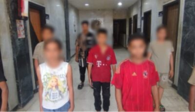 القبض على رجلين و7 سيدات يستخدمون 14 طفلا فى أعمال التسول بالجيزة