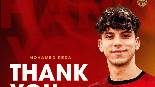 سيراميكا كليوباترا يوجه الشكر إلى لاعبه محمد رضا