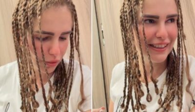دنيا عبد العزيز تخطف الأنظار بـ لوك جديد بـ الضفائر .. صور