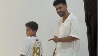 عبد الله السعيد يحتفل بعيد ميلاد نجله.. صور