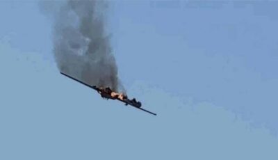 احتراق مستودع وايلد بيريز في منطقة تامبوف بعد هجوم بمسيّرة