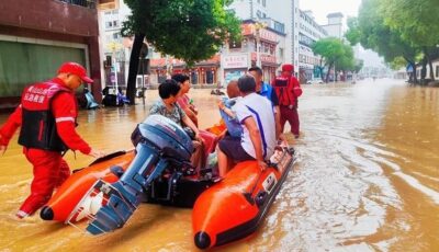 مقاطعة خنان بوسط الصين تطلق أعلى مستوى من الإنذار لمواجهة العواصف المطرية