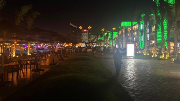 ماس كهربائي وراء اشتعال سور شجري