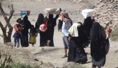 نزوح أكثر من 15 ألف يمني منذ مطلع العام الجاري