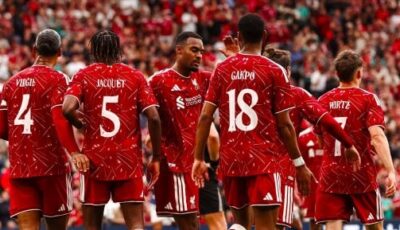 تعرف على تشكيل ليفربول أمام إيبسويتش تاون في الدوري الإنجليزي