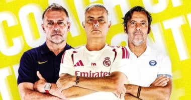مورينيو ينافس فليك على جائزة مدرب أغسطس في الدوري الإسباني