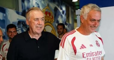 أنشيلوتي يزور تدريب ريال مدريد للاطمئنان على ثلاثي البرازيل