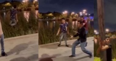 قفز فى بحيرة مليئة بالتماسيح.. شاب يتحدى الموت فى المكسيك «فيديو»